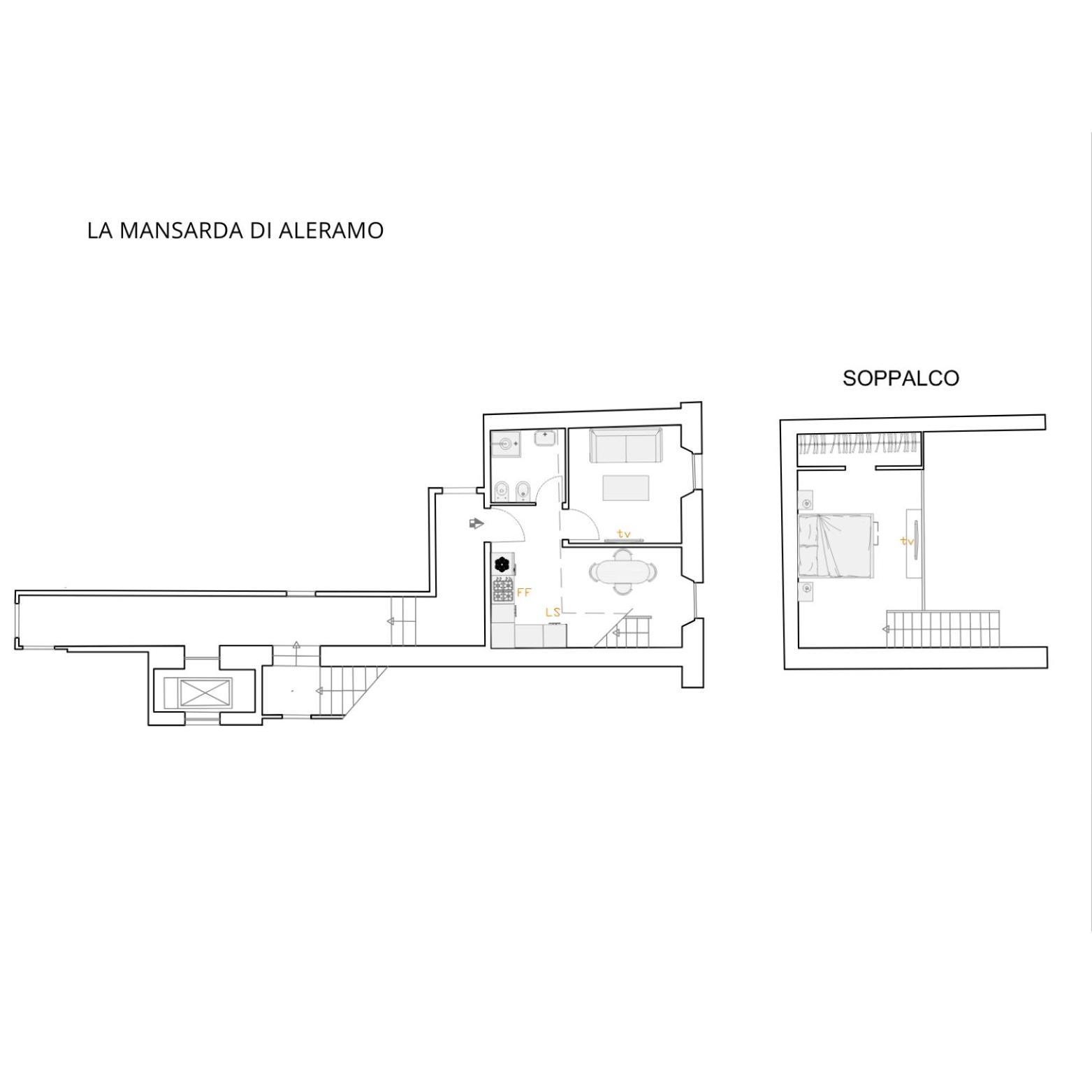 阿拉西奥Le Terrazze公寓式酒店 外观 照片